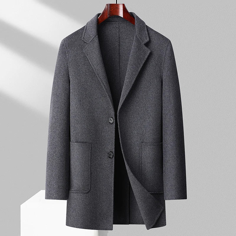 "The Gentleman’s Edge" Wool Overcoat