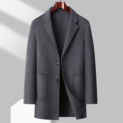 "The Gentleman’s Edge" Wool Overcoat