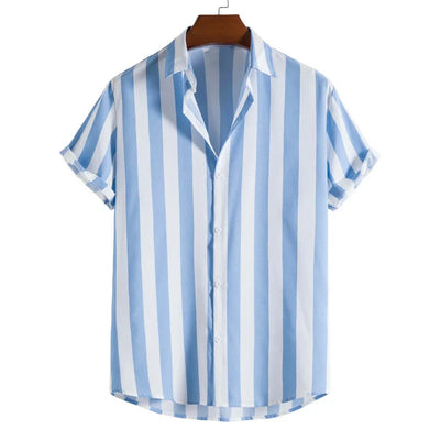 Cavari Stripe Button-Up Shirt