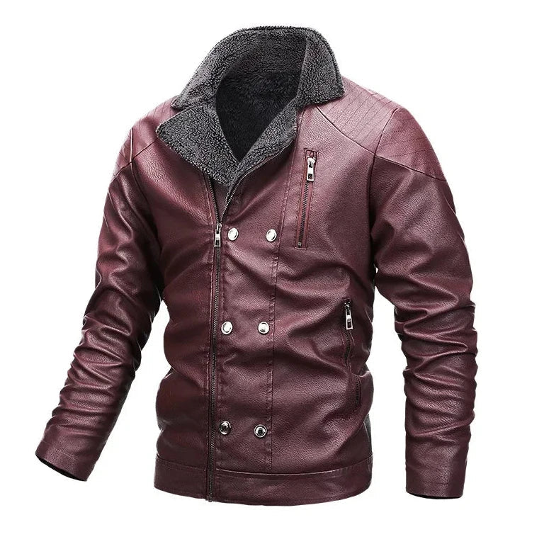 Solomon Virsala Leather Biker Jacket