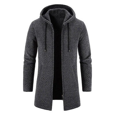 Avencea - Hooded Wool Jacket for Men