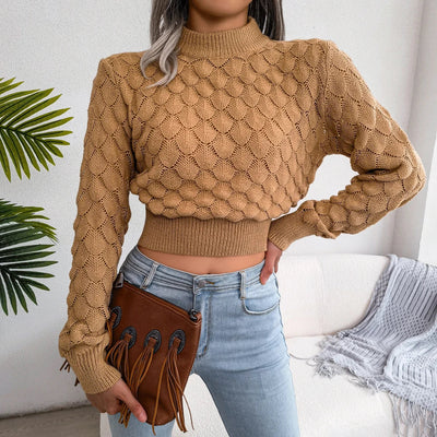 The Diva™ Long Sleeved Crop Top - by Cristian Moretti®