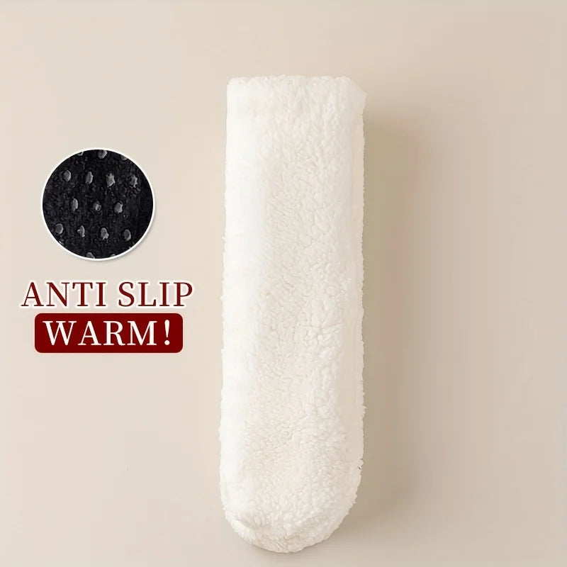 "SnugStep" Cozy Sherpa Socks