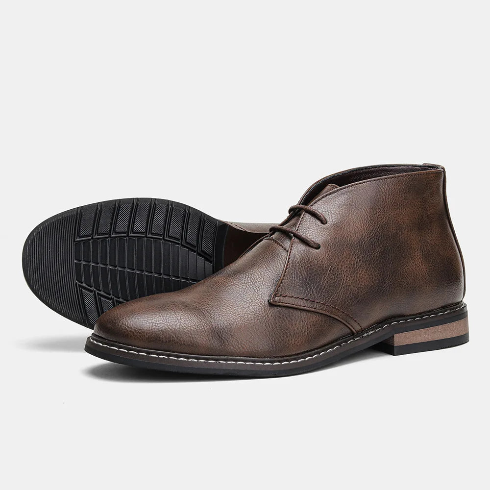 Hudson™ Leather Chukka Boots