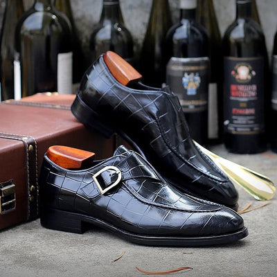 “Alessio” Leather Loafers
