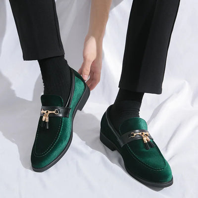 Castellano Velvet Loafers