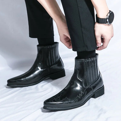 Massimo Trentini Chelsea Leather Boots