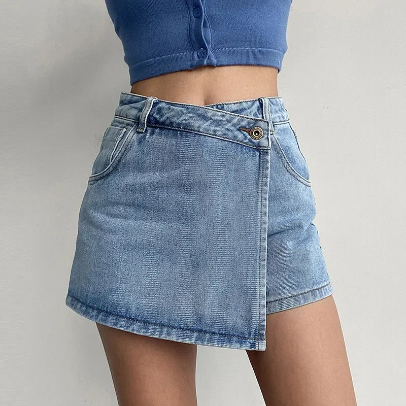 "Lucia" Denim Skirt