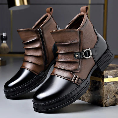 Centaur Leather Ankle Boots