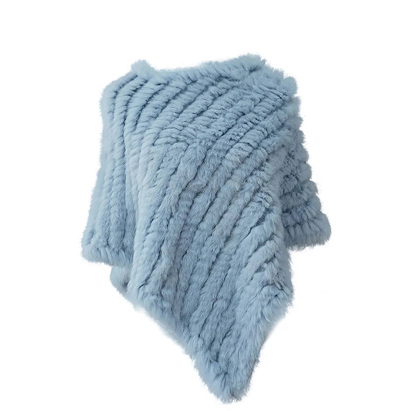 "Isabella" Fur Poncho