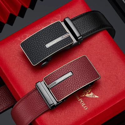 "William Polo" Premium Leather Belt