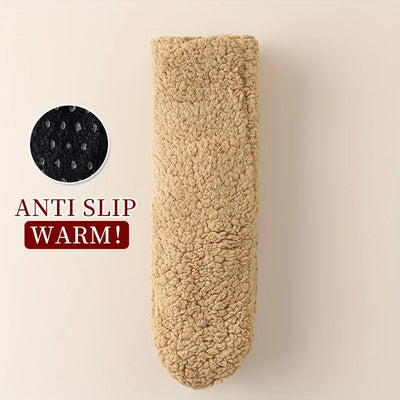 "SnugStep" Cozy Sherpa Socks