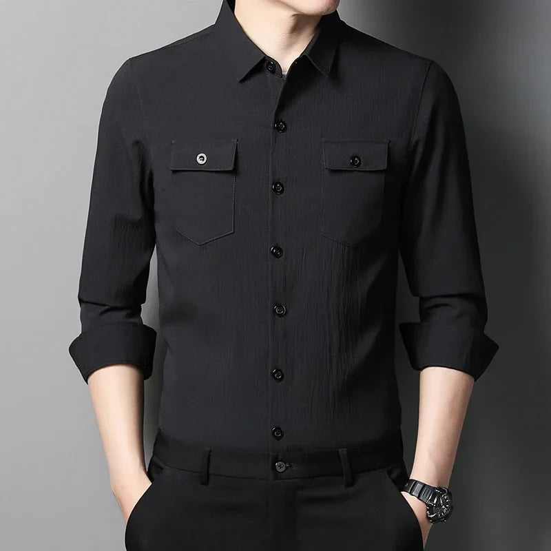 Vinthentic Premium Cotton Button-Up Shirt