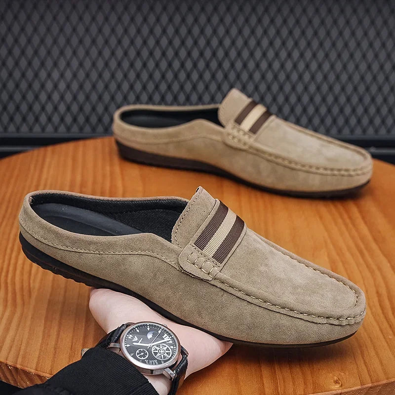 Gaspard Bellucci Suede Slip-On Loafers