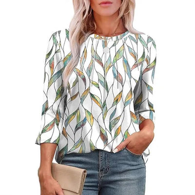 THE SERENYA | PLEATED BLOUSE