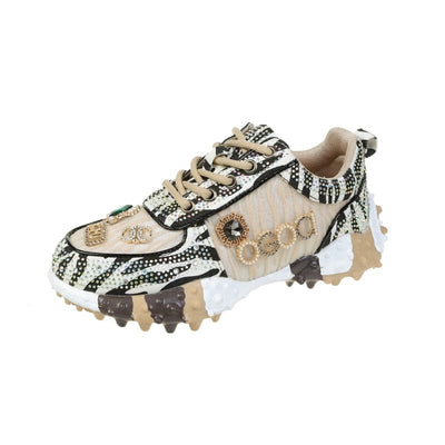 Avencea - Rhinestone Diamond Sneaker