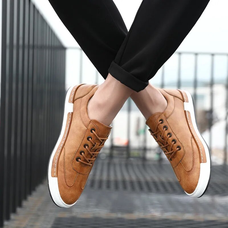 Martin Empirio Genuine Leather Sneakers