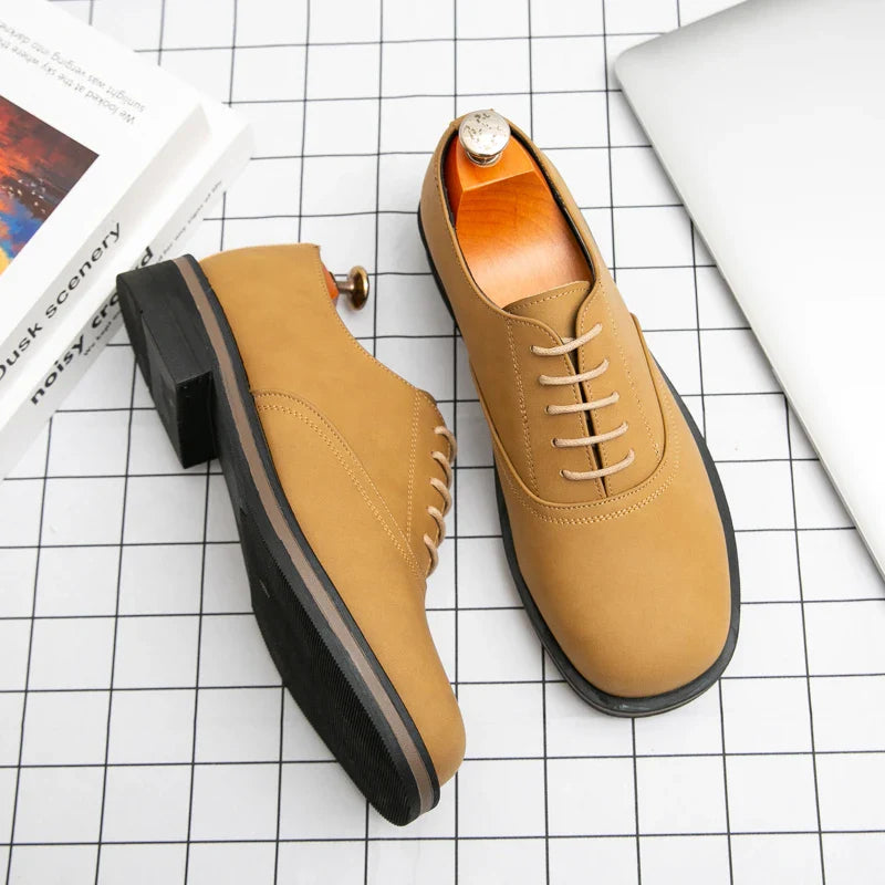 Benoît Salvaggio Men’s Classic Oxford Orthopedic Shoes