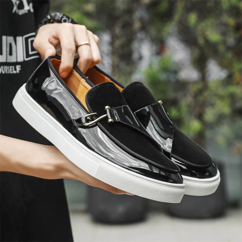 Henri Marceaux Leather Penny Loafer