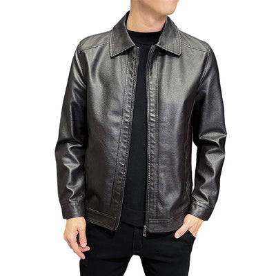 "Corsa Urbana" Leather Jacket