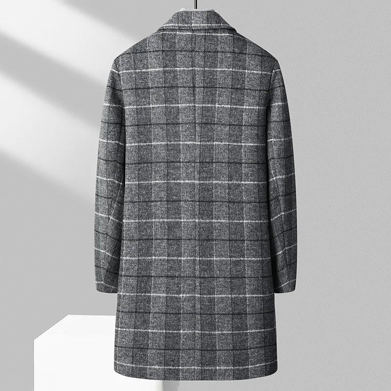 "Marco Salvatore" Wool Overcoat