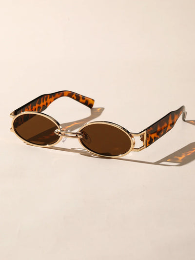 "Alba Serenata" Oval Vintage Sunglasses