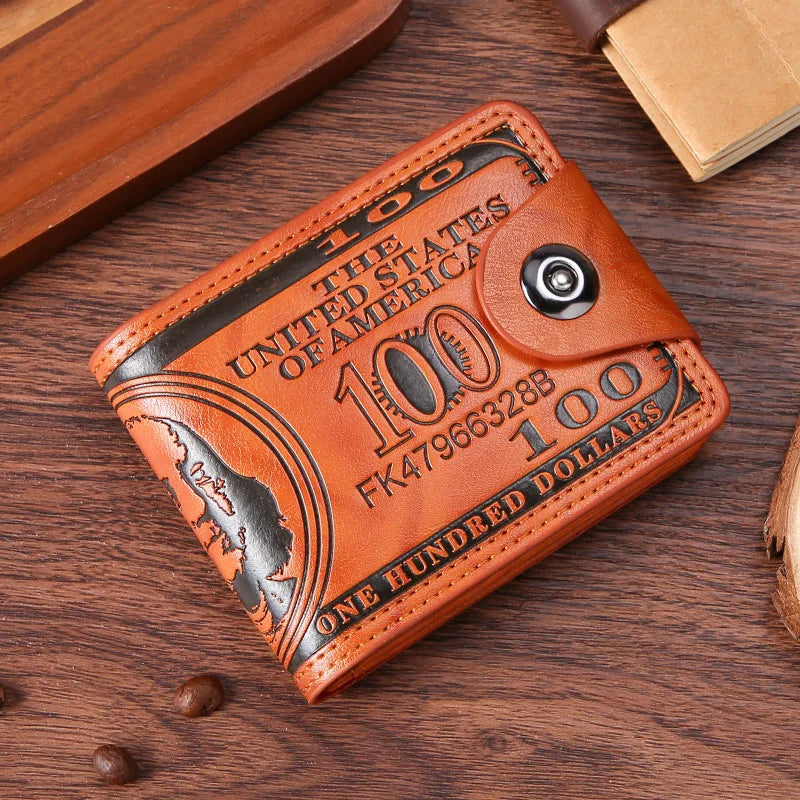 The 100 Dollar Note Leather Wallet