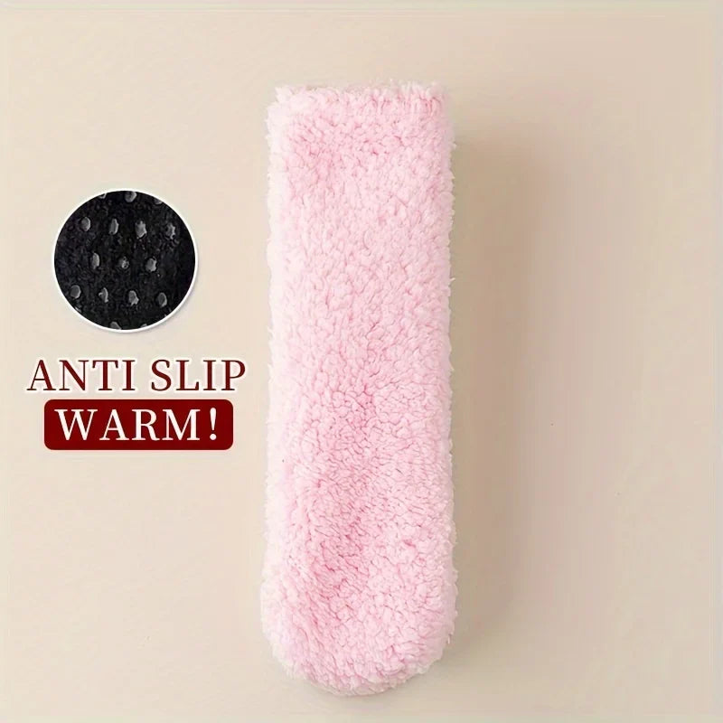 "SnugStep" Cozy Sherpa Socks