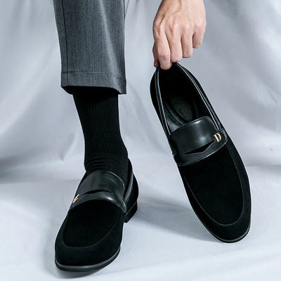 Didier Poulain Slip-On Leather Loafers