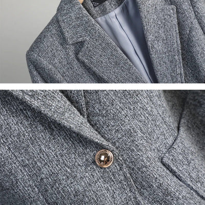 Harriet One-Button Blazer