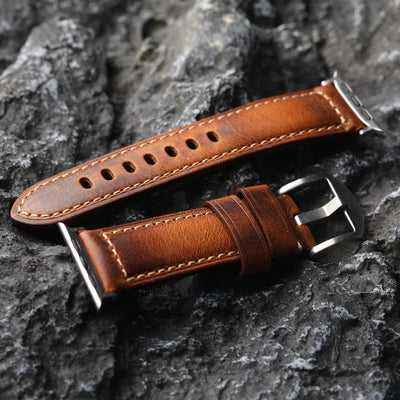 "Momento Perfetto" Vintage Leather Strap