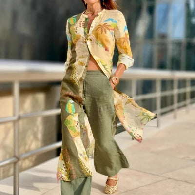 Coraline | Linnen Co-ord Set