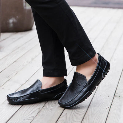 Davino Malvetti Casual Leather Driving Loafers