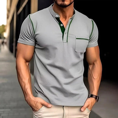 Avencea - Short Sleeve Polo Shirt for Men