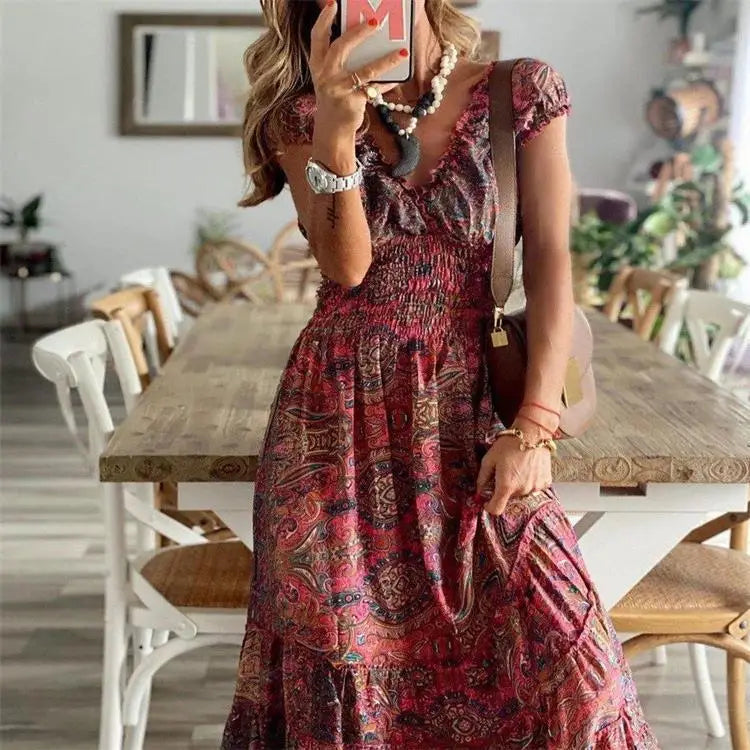 Venice ~ Boho Maxi Dress