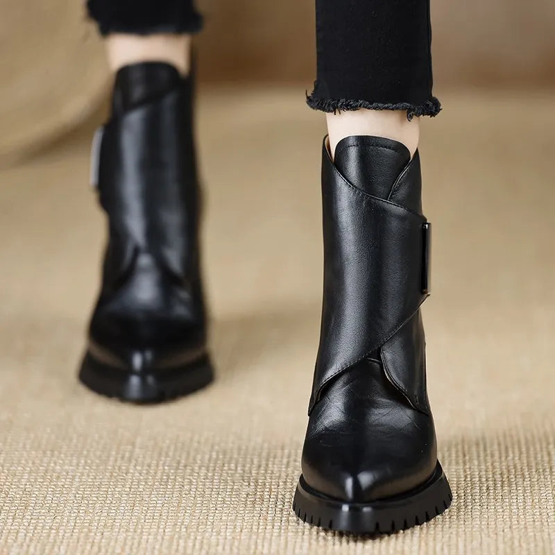 "Rossana" Heel Boot