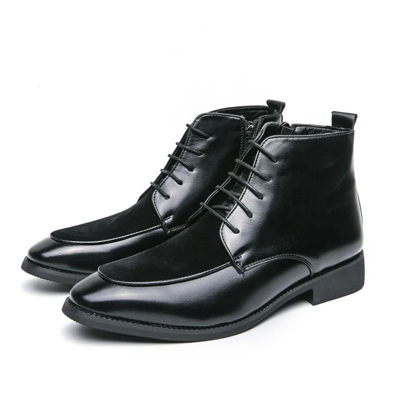 Valerio Neri Leather Ankle Boots