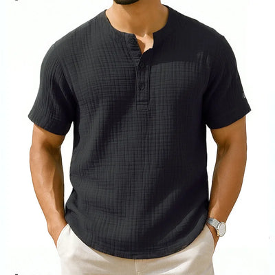 Marzio - Pleated Cotton Shirt