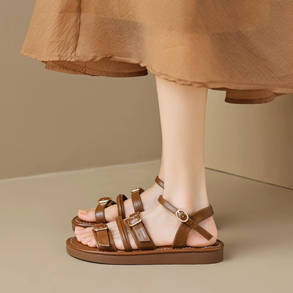 Olivetta Leather Sandals
