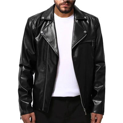 "Rossi" Biker Leather Jacket