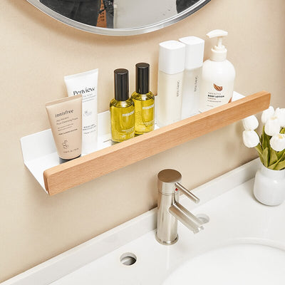 Vinthentic Timber Modern Bathroom Shelves