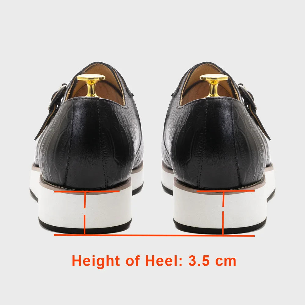 "Imperial" Leather Monkstraps