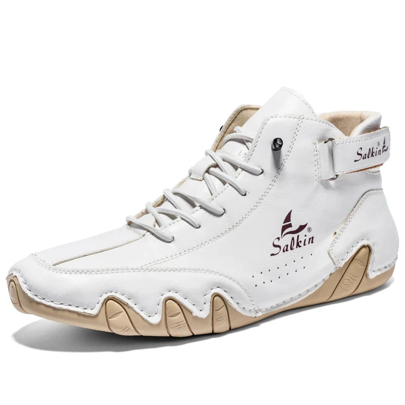 The Salkin™ Classic Genuine Leather Italian Shoes - by Cristian Moretti™