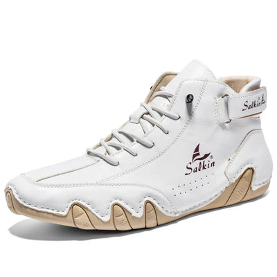 The Salkin™ Classic Genuine Leather Italian Shoes - by Cristian Moretti™