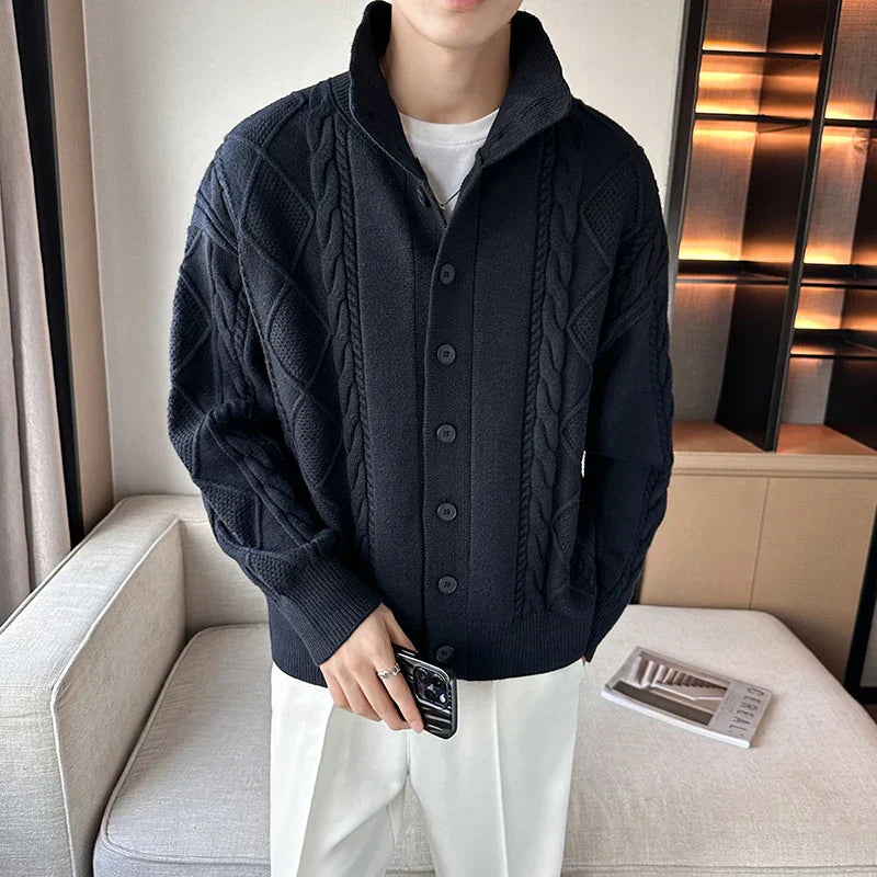 Westbridge Wool Knit Cardigan