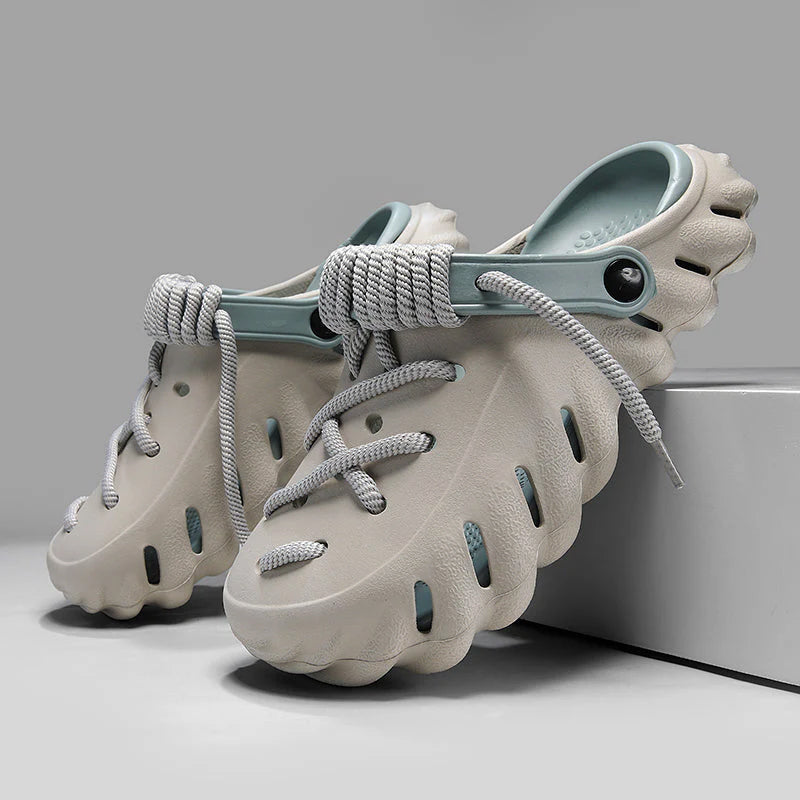 "Sandstorm Morph" Laced Clogs
