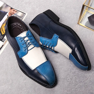 Camillo Ballini Leather Derby Shoes
