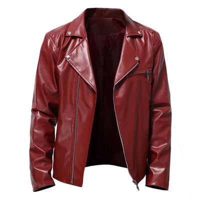 "Rossi" Biker Leather Jacket