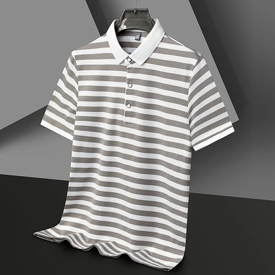 Montclair Striped Polo
