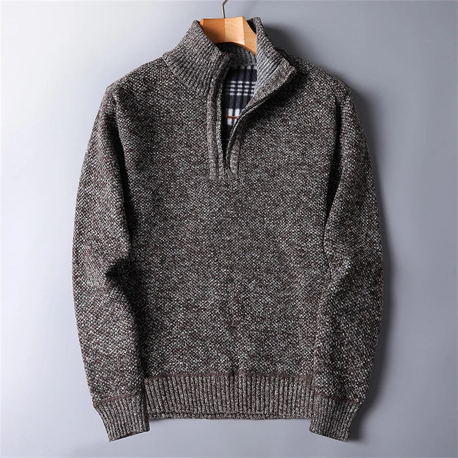 "Marco Rinaldi" Quarter-Zip Sweater